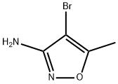 4-溴-5-甲基异恶唑-3-胺 结构式