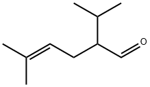 2-isopropyl-5-methylhex-4-enal 结构式