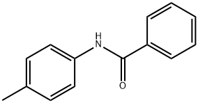 N-(4-甲基苯基)苯甲酰胺 结构式