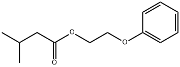 2-phenoxyethyl isovalerate 结构式