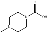 1-PIPERAZINECARBOXYLICACID,4-METHYL-(9CI) 结构式