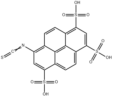 1,3,6-trisulfonylpyrene 8-isothiocyanate 结构式
