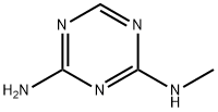 2-氨基-4-(甲基氨基)-1,3,5-三嗪 结构式