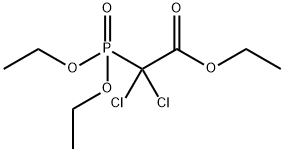2,2-二氯-2-膦酰基乙酸三乙酯 结构式