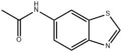 Acetamide, N-6-benzothiazolyl- (9CI) 结构式