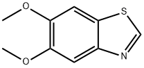 5,6-二甲氧基苯并噻唑 结构式