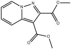 吡唑并[1,5-A]吡啶-2,3-二羧酸二甲酯 结构式
