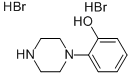 1-(2-HYDROXYPHENYL)PIPERAZINE DIHYDROBROMIDE 结构式