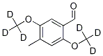 2,5-Di(Methoxy-d3)-4-Methylbenzaldehyde 结构式
