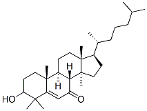 7-oxo-24,25-dihydrolanosterol 结构式