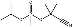 二异丙基氯甲基磷酸酯 结构式