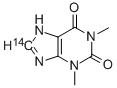 THEOPHYLLINE, [8-14C] 结构式