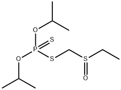 ethylsulfinylmethylsulfanyl-dipropan-2-yloxy-sulfanylidene-phosphorane 结构式