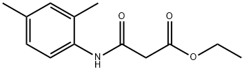(2,3-Dimethylphenyl)carbamoylacetic acid ethyl ester 结构式