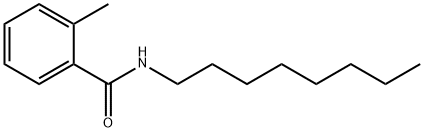 2-Methyl-N-octylbenzamide 结构式