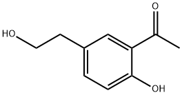 1-[2-Hydroxy-5-(2-hydroxyethyl)phenyl]-ethanone 结构式