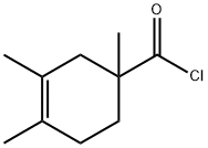 3-Cyclohexene-1-carbonyl chloride, 1,3,4-trimethyl- (9CI) 结构式