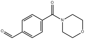 4-(吗啉-4-羰基)苯甲醛 结构式