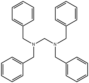 N,N,N`,N`-四苄基甲二胺 结构式