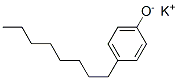 potassium p-octylphenolate 结构式