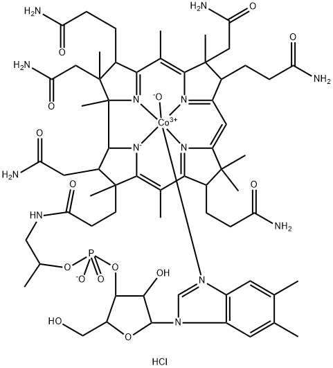 盐酸羟钴胺 结构式
