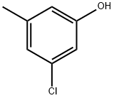 3-氯-5-甲基苯酚 结构式