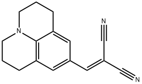 9-(2,2-二氰乙烯基)久洛啶 结构式