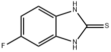 2-巯基-5-氟苯并咪唑 结构式