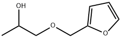 1-(糠基氧基)丙-2-醇 结构式