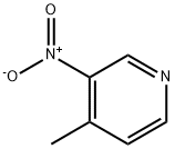 3-硝基-4-甲基吡啶 结构式