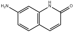 7-氨基喹啉-2(1H)-酮 结构式