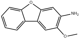 2-甲氧基-3-二苯并呋喃胺 结构式