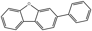 3-Phenyldibenzofuran 结构式