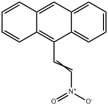 9-(2-硝基乙烯基)蒽 结构式