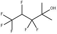 2,2,3,4,4,4-六氟-1,1-二甲基丁醇 结构式