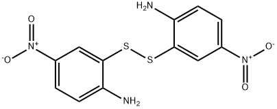 2,2'-disulfanediylbis(4-nitroaniline) 结构式