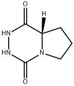 Pyrrolo[1,2-d][1,2,4]triazine-1,4-dione, hexahydro-, (8aS)- (9CI) 结构式