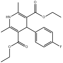 Diethyl4-(4-fluorophenyl)-2,6-dimethyl-1,4-dihydropyridine-3,5-dicarboxylate