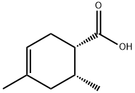 3-Cyclohexene-1-carboxylic acid, 4,6-dimethyl-, cis- (9CI) 结构式