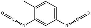 2,4-甲苯二异氰酸酯 结构式