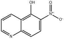 5-羟基-6-硝基喹啉 结构式