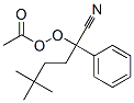 Peracetic acid 1-cyano-4,4-dimethyl-1-phenylpentyl ester 结构式