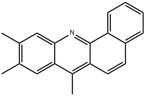 7,9,10-Trimethylbenz[c]acridine 结构式