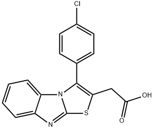 噻氯咪索 结构式