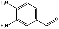 3,4-二氨基苯甲醛 结构式