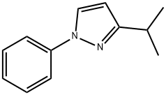 3-ISOPROPYL-1-PHENYL-1H-PYRAZOLE 结构式