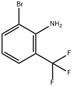 2-氨基-3-溴三氟甲苯 结构式