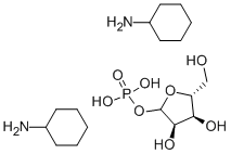 D-核糖-1-磷酸环己铵盐 结构式