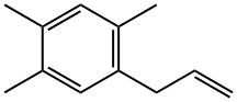 1-烯丙基-2,4,5-三甲基苯 结构式