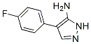4-(4-氟苯基)-1H-吡唑-5-胺 结构式